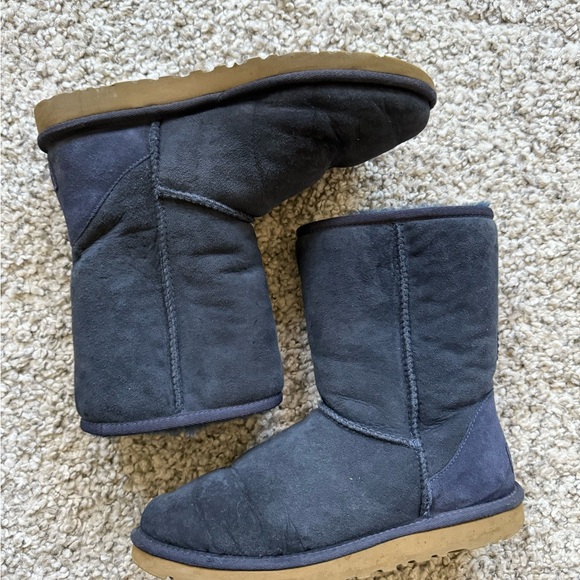 UGG classic short boots navy blue - size 8 - Picture 7 of 13